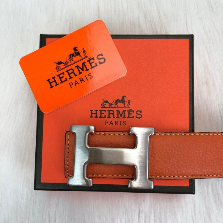 HERMES KEMER ORANJ 4 CM GUMUS